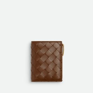 Intrecciato Small Bi-Fold Wallet