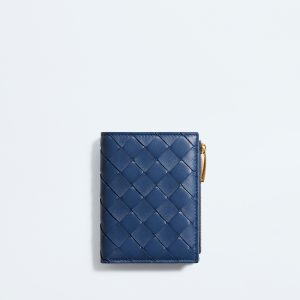 Intrecciato Small Bi-Fold Wallet