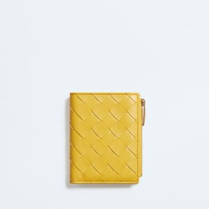 Intrecciato Small Bi-Fold Wallet