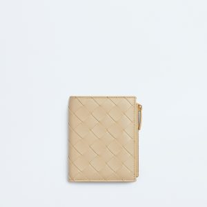 Intrecciato Small Bi-Fold Wallet