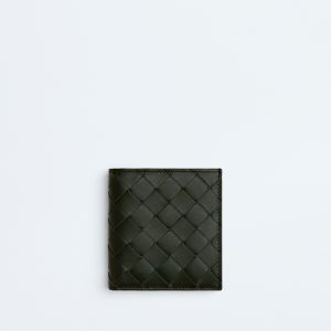 Intrecciato Slim Bi-Fold Wallet