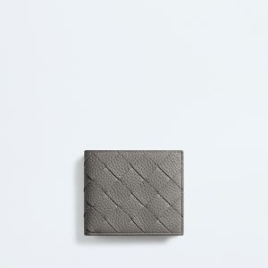 Intrecciato Bi-Fold Wallet With Coin Purse