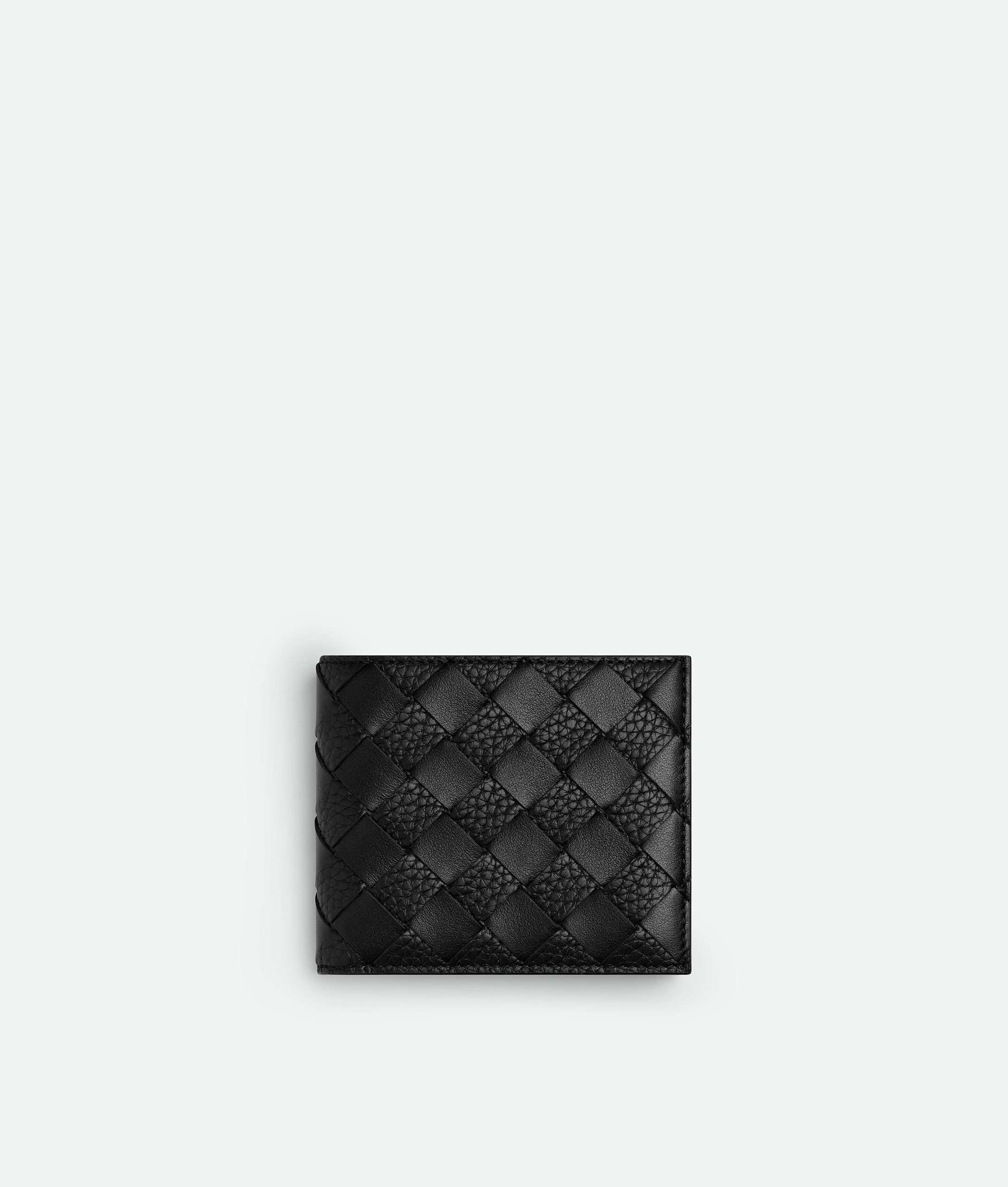 Intrecciato Bi-Fold Wallet With Coin Purse