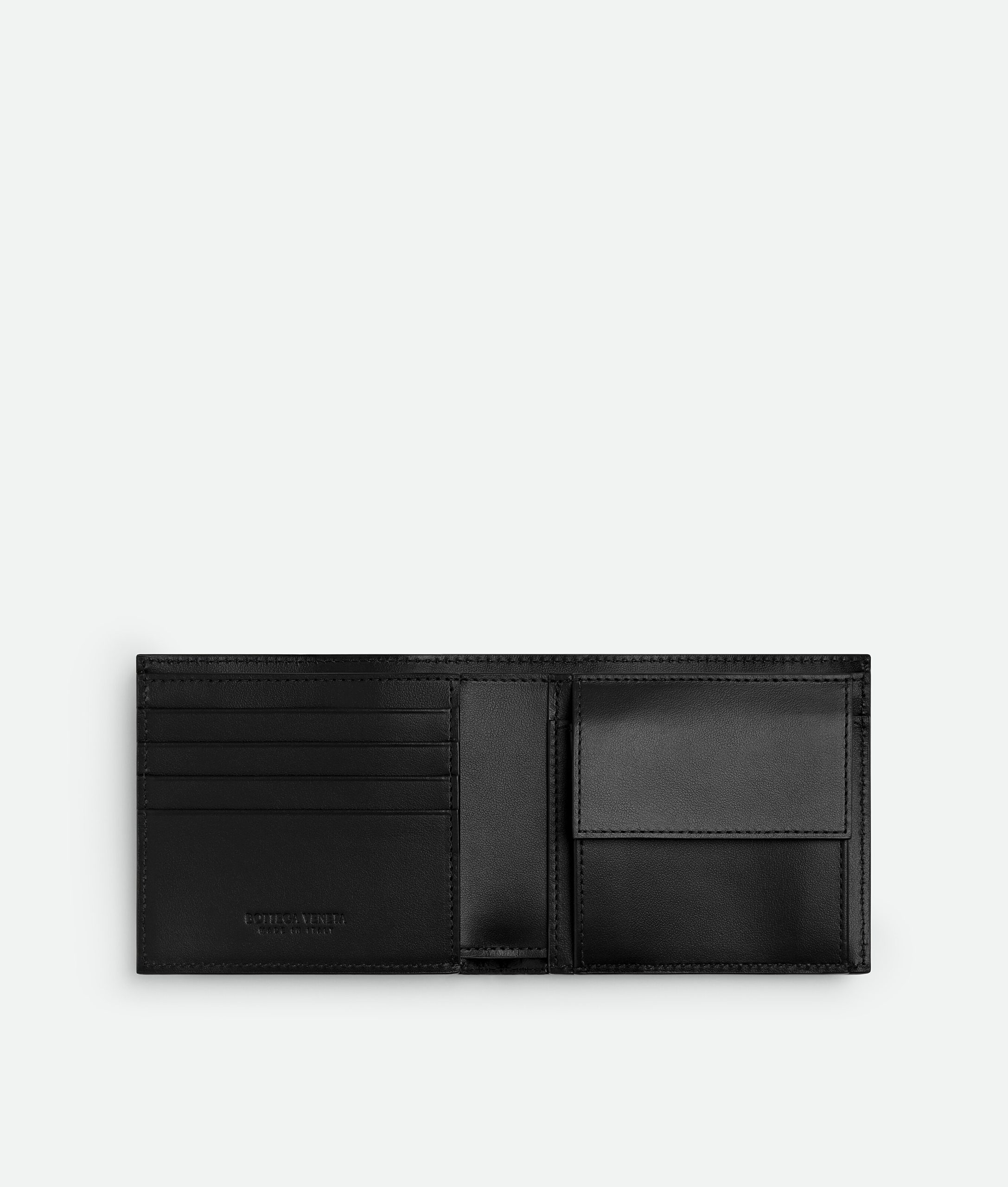 Intrecciato Bi-Fold Wallet With Coin Purse - Image 2