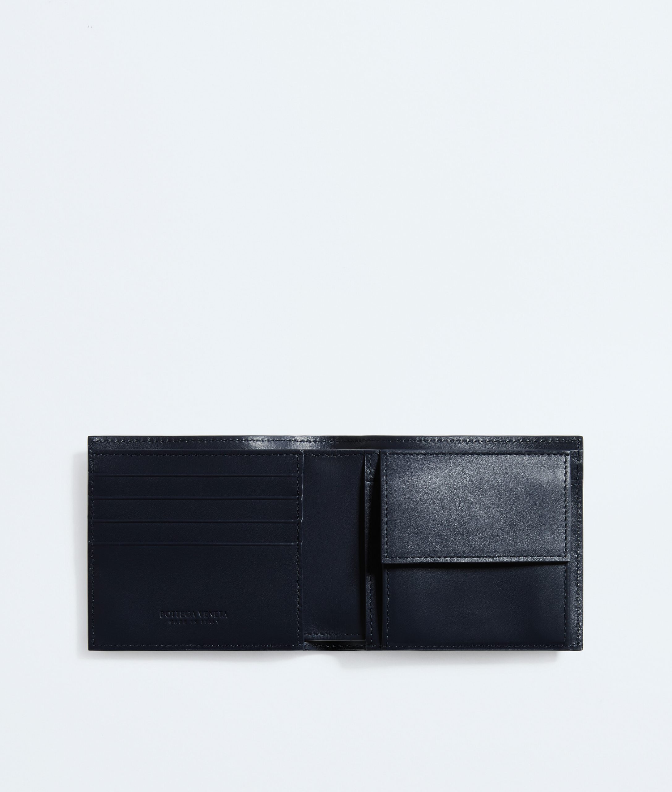 Intrecciato Bi-Fold Wallet With Coin Purse - Image 2