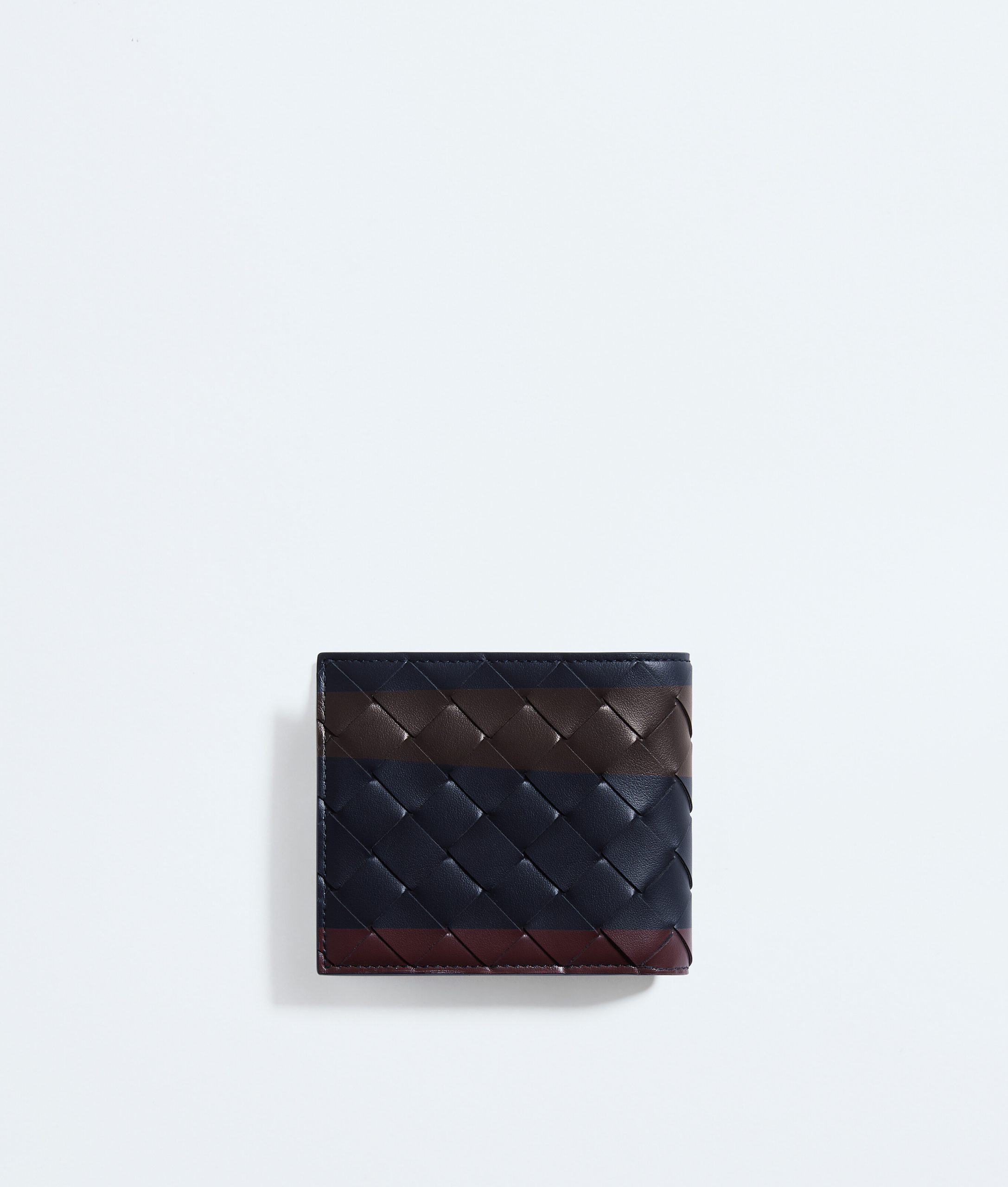 Intrecciato Bi-Fold Wallet With Coin Purse - Image 3