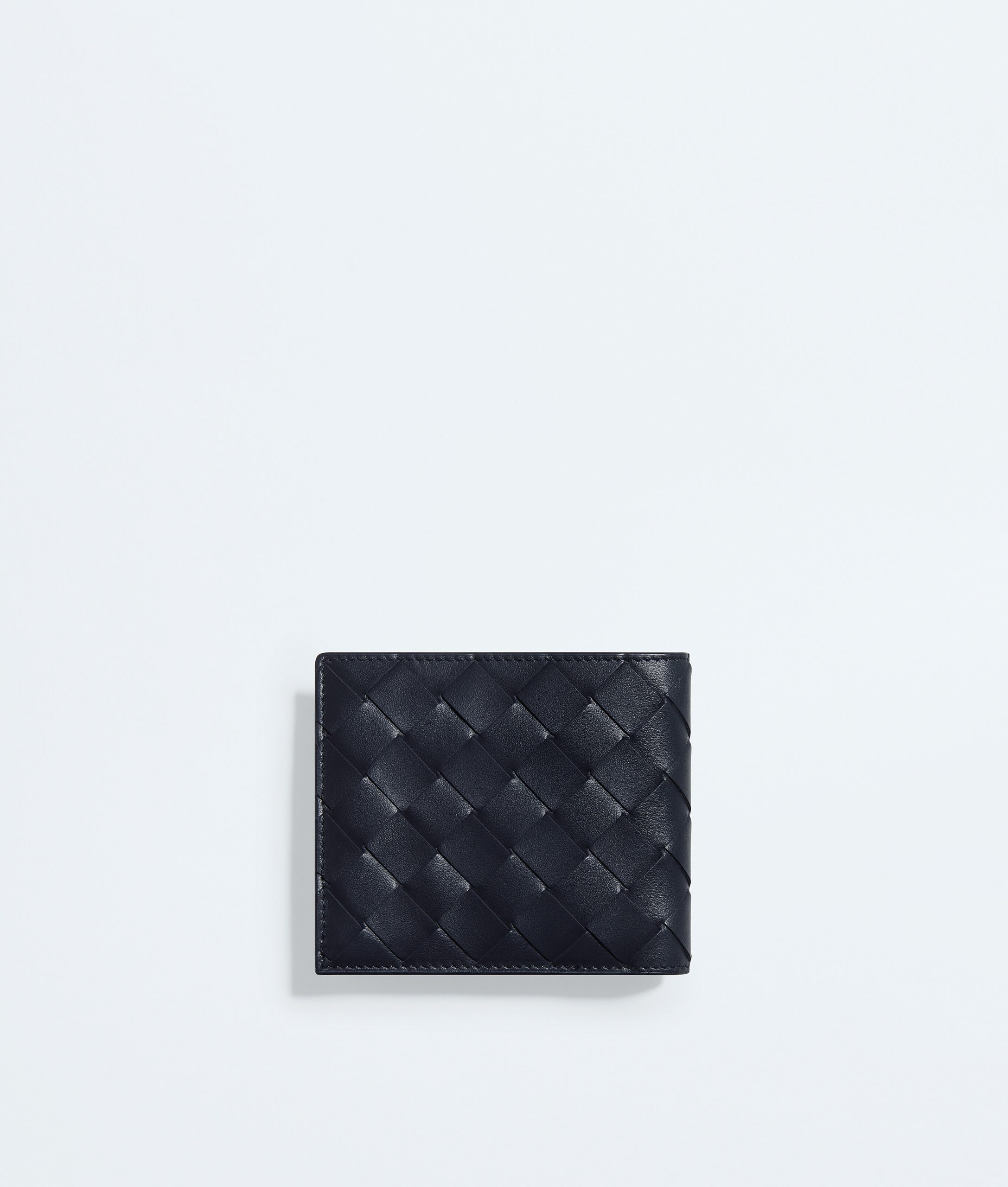 Intrecciato Bi-Fold Wallet with Coin Purse - Image 3