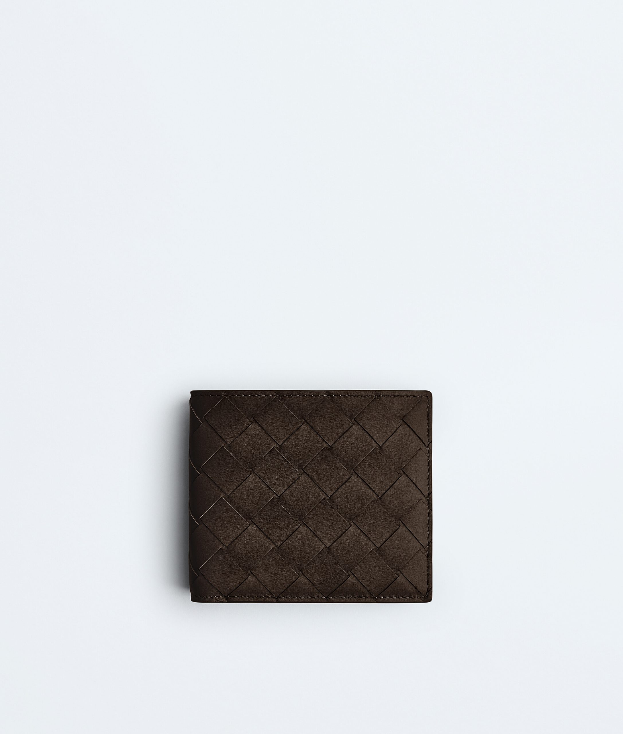 Intrecciato Bi-Fold Wallet With Coin Purse