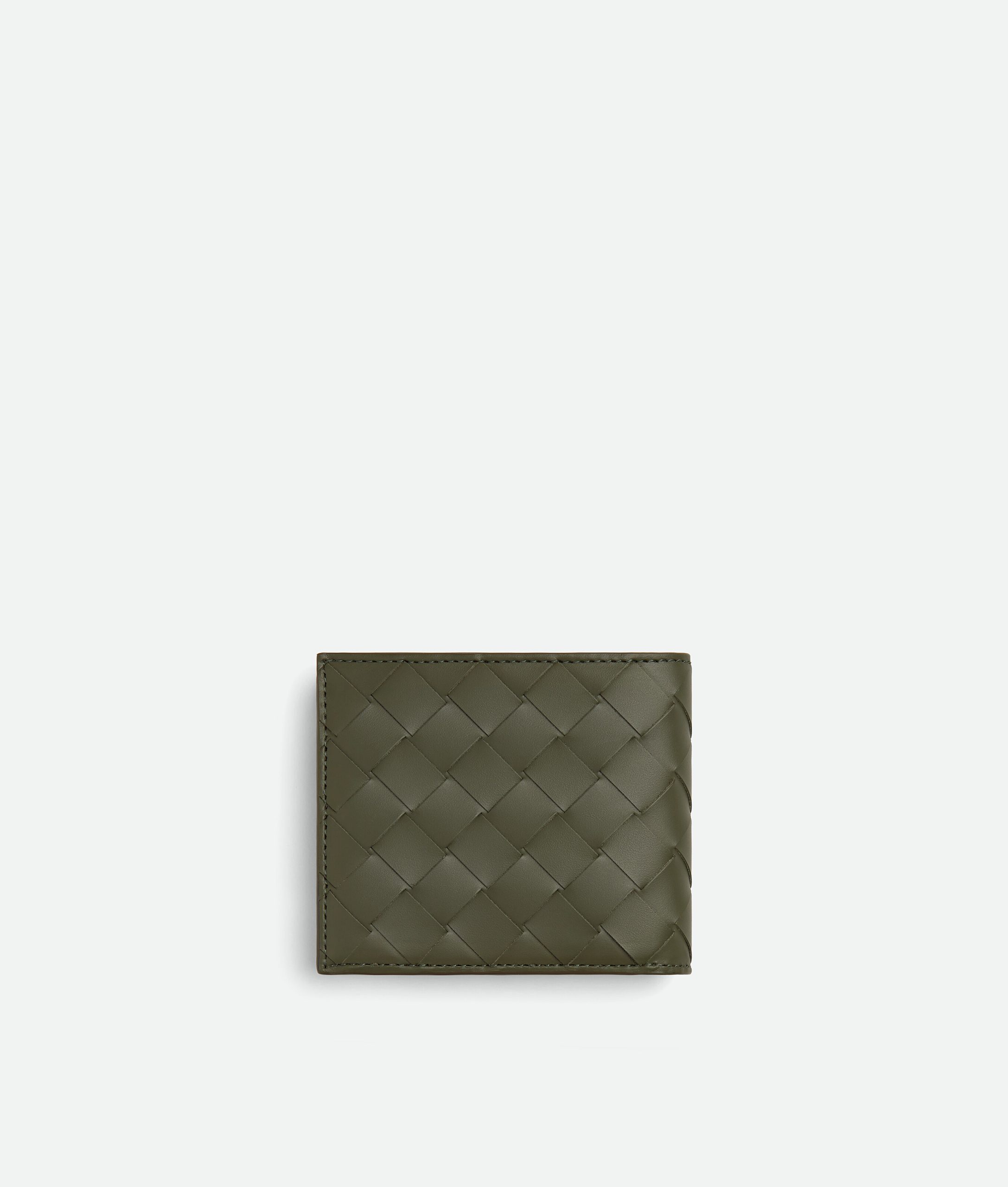 Intrecciato Bi-Fold Wallet With Coin Purse - Image 3