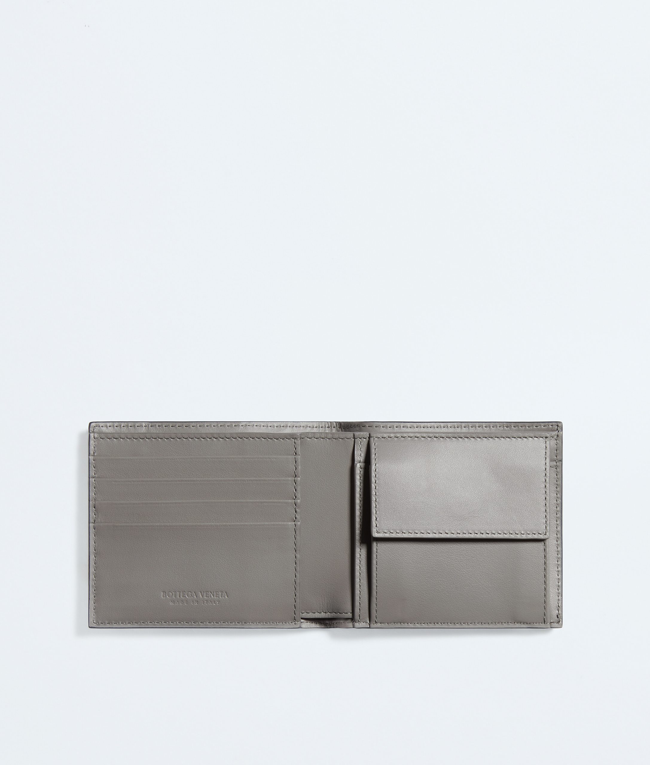 Intrecciato Bi-Fold Wallet With Coin Purse - Image 2