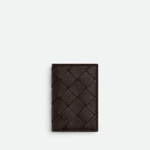 Intrecciato Flap Card Case