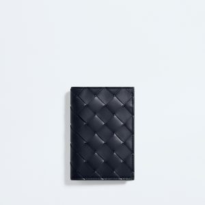 Intrecciato Flap Card Case