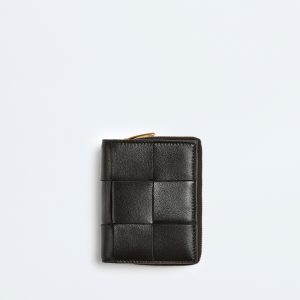 Cassette Compact Zip Around Wallet