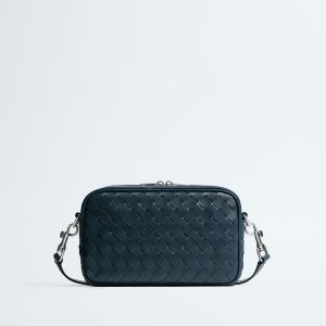 Small Intrecciato Camera Bag