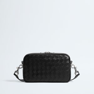 Small Intrecciato Camera Bag