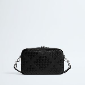 Small Intrecciato Camera Bag