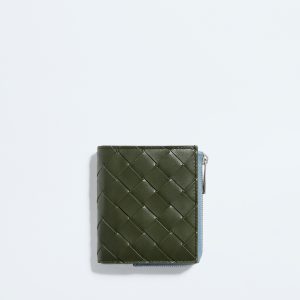 Intrecciato Small Bi-Fold Wallet