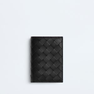 Intrecciato Medium Bi-Fold Wallet With L-Zip