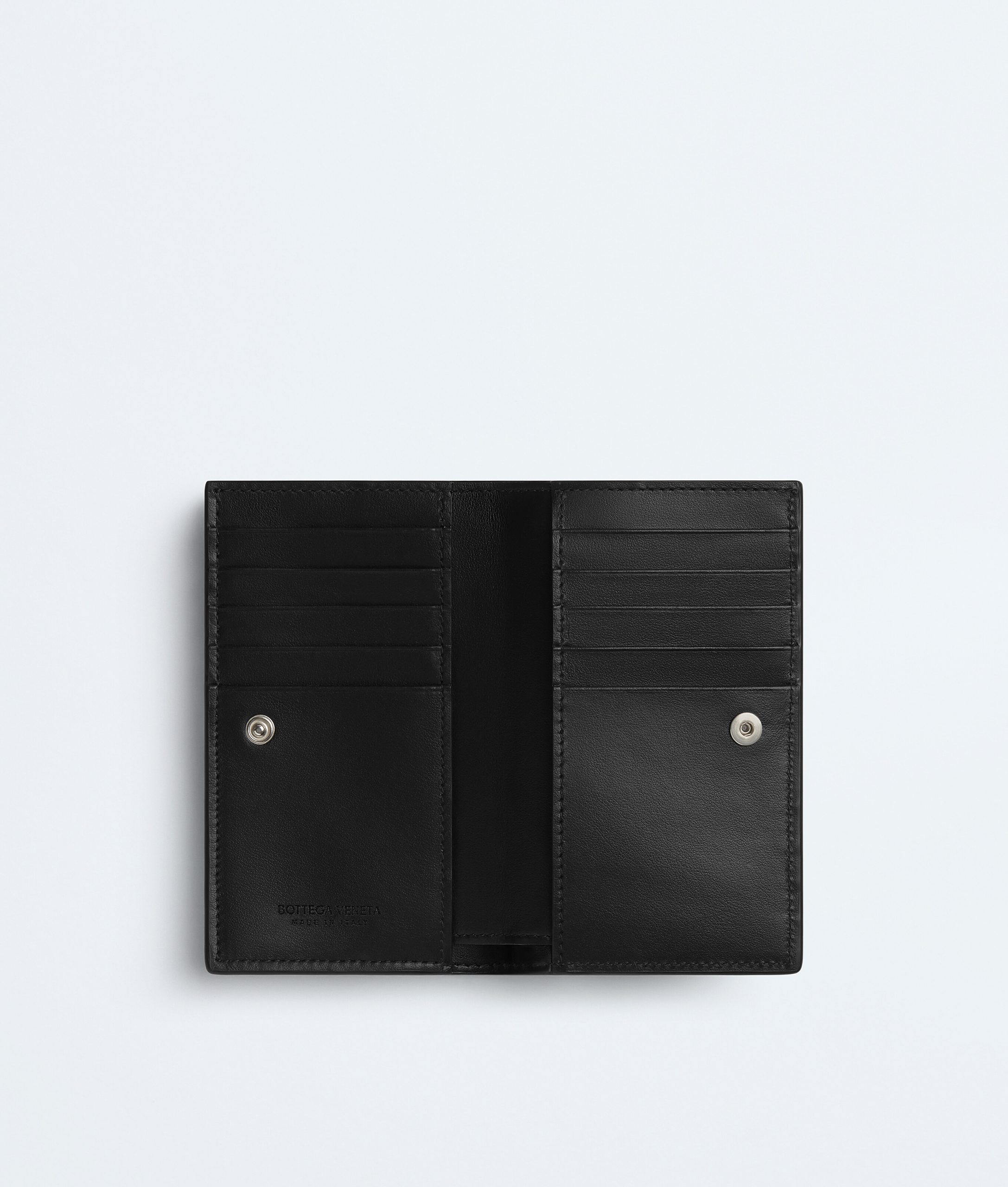 Intrecciato Medium Bi-Fold Wallet With L-Zip - Image 2