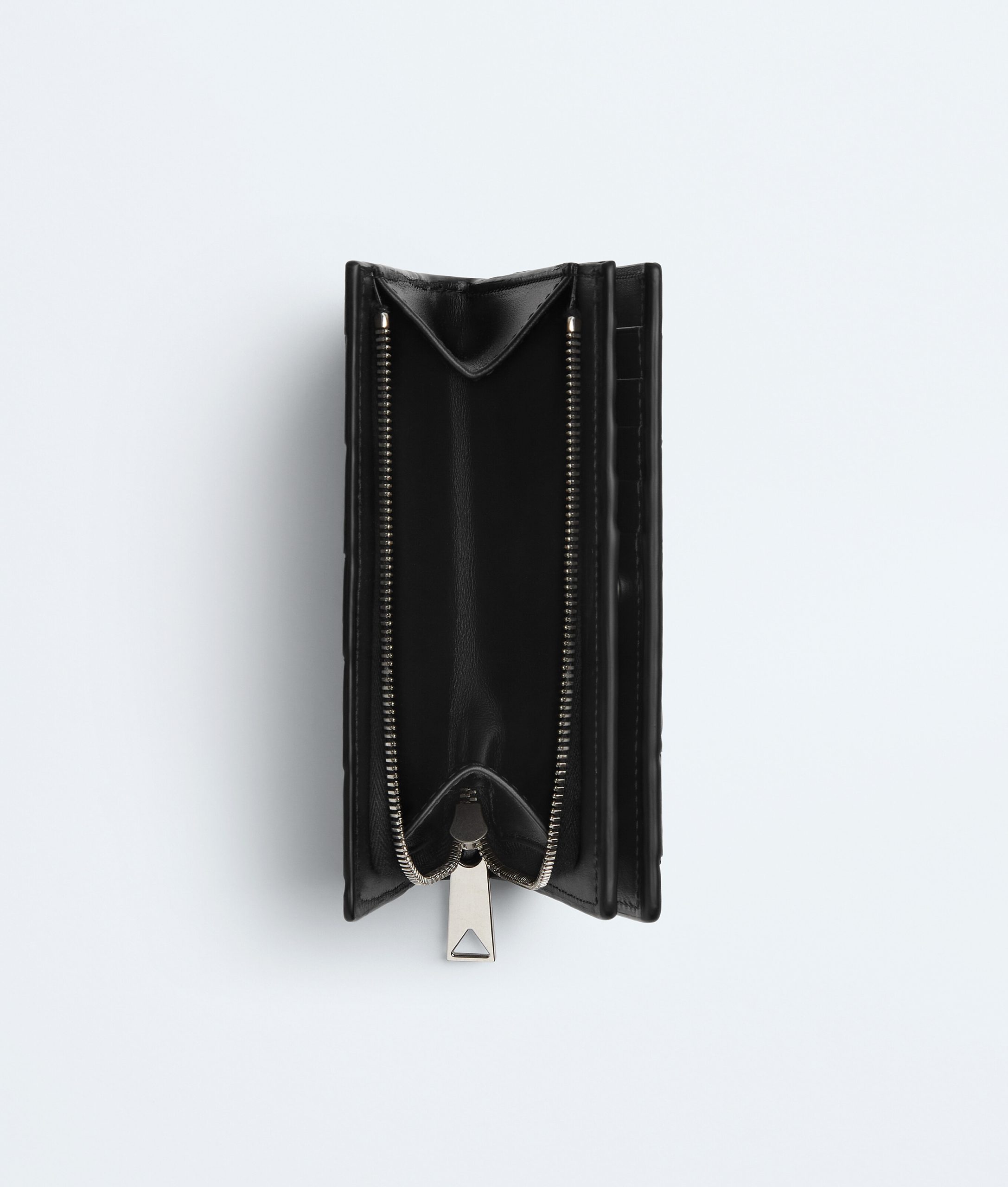 Intrecciato Medium Bi-Fold Wallet With L-Zip - Image 4