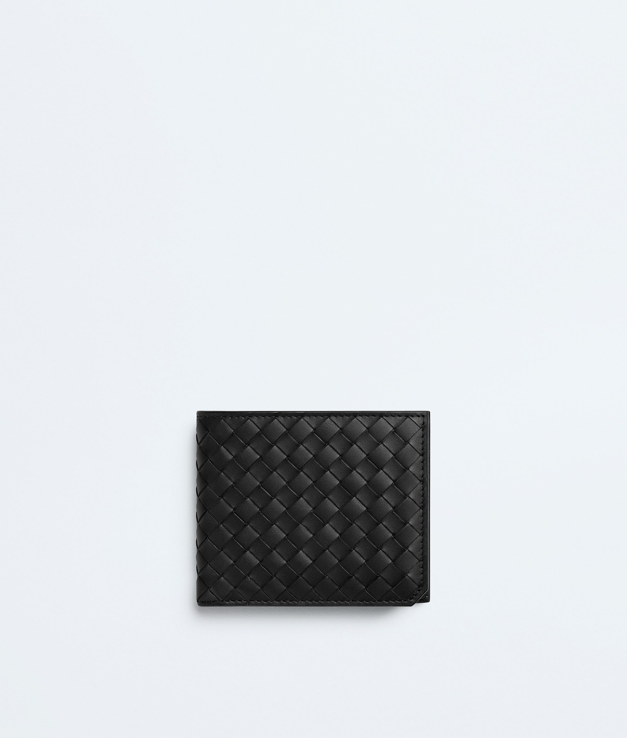 Intrecciato Piccolo Bi-Fold Wallet With Coin Purse