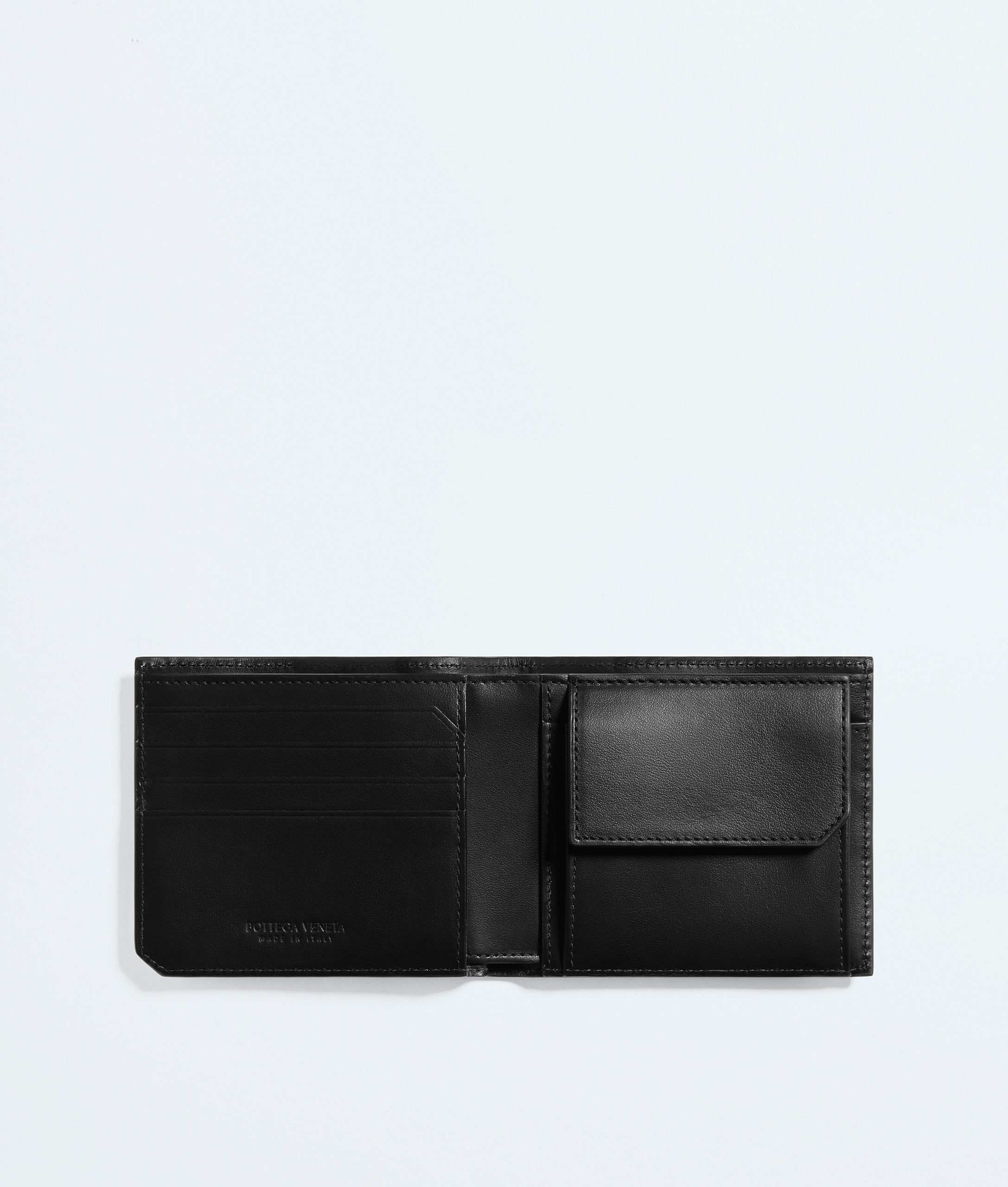 Intrecciato Piccolo Bi-Fold Wallet With Coin Purse - Image 2