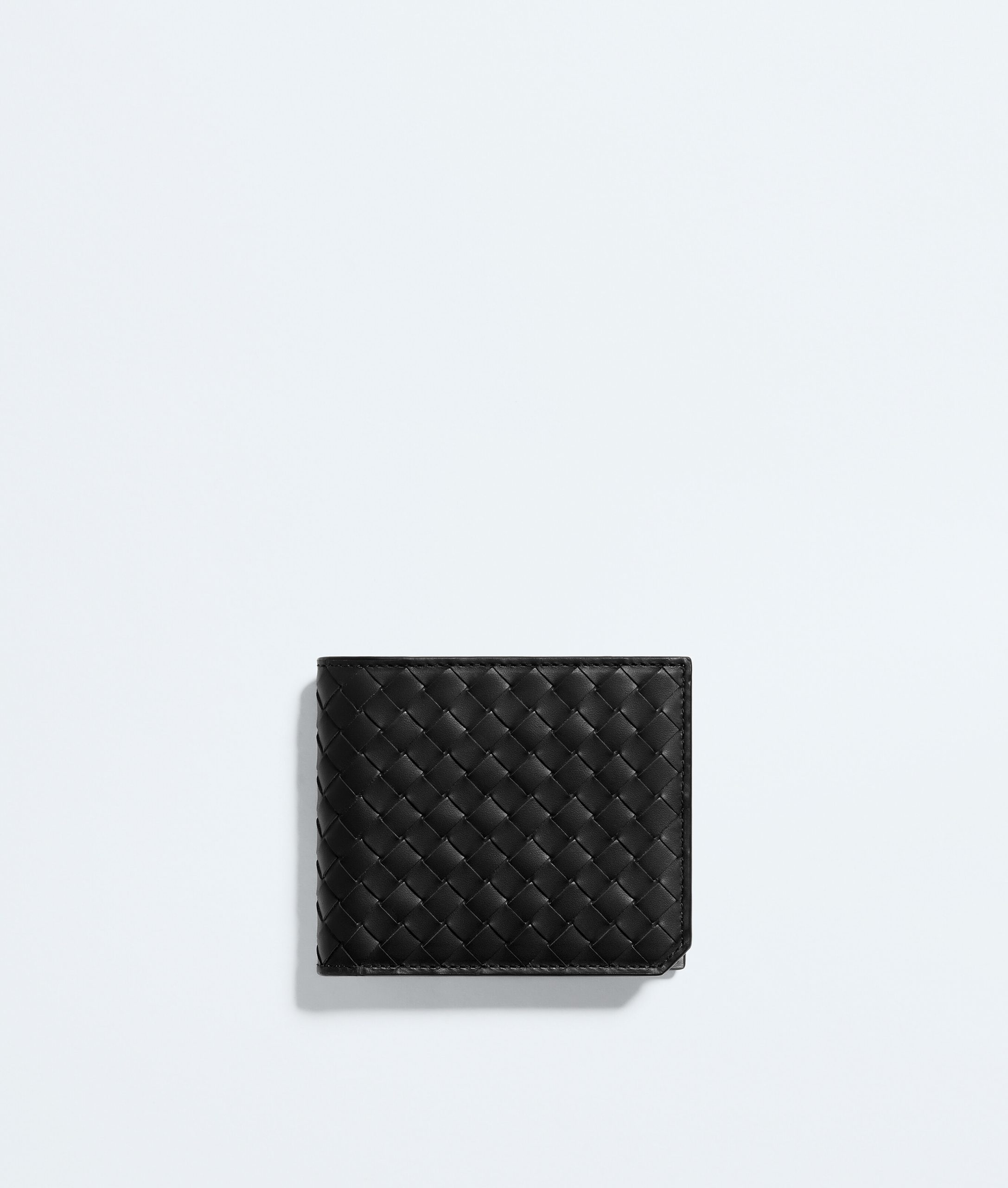 Intrecciato Piccolo Bi-Fold Wallet with Coin Purse
