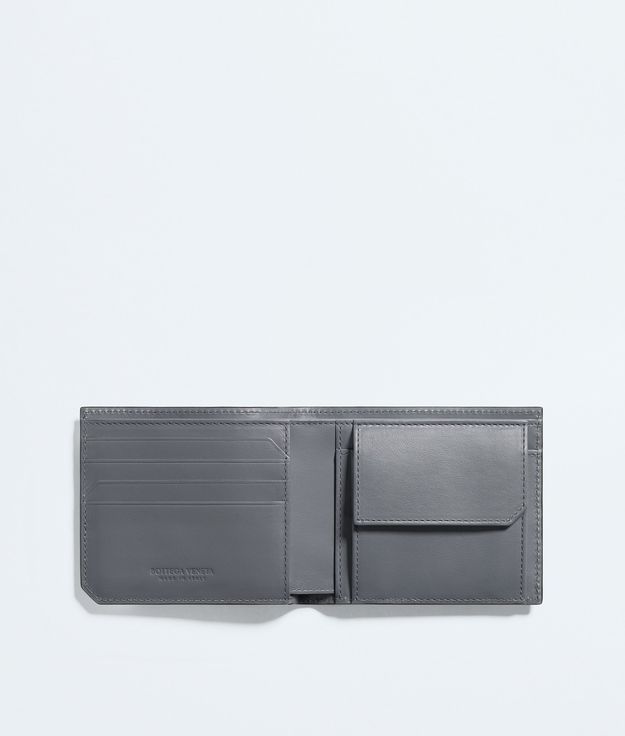 Intrecciato Piccolo Bi-Fold Wallet with Coin Purse - Image 2