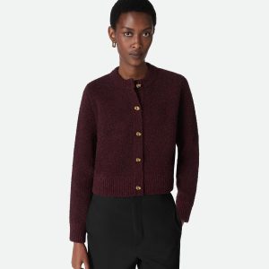 Wool Bouclé Cardigan