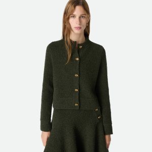 Wool Bouclé Cardigan