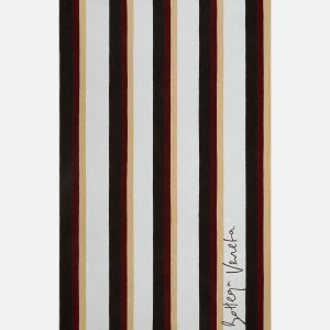 Stripe Jacquard Beach Towel