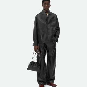 Leather Pyjama Shirt