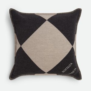 Jacquard Check Cushion