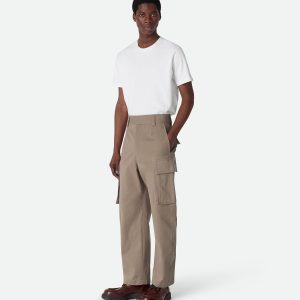 Cotton Twill Cargo Pants