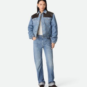 Vintage Indigo Straight Jeans