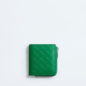 Intrecciato Stamp Bi-Fold Wallet