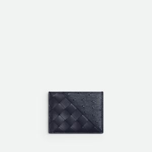 Intrecciato Diagonal Credit Card Case