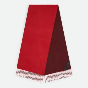 Bi-Color Cashmere Scarf