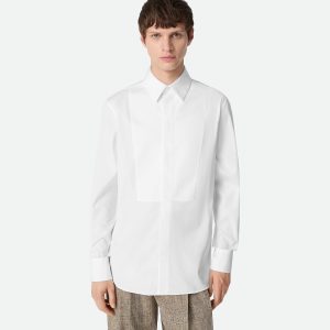 Poplin Plastron Shirt