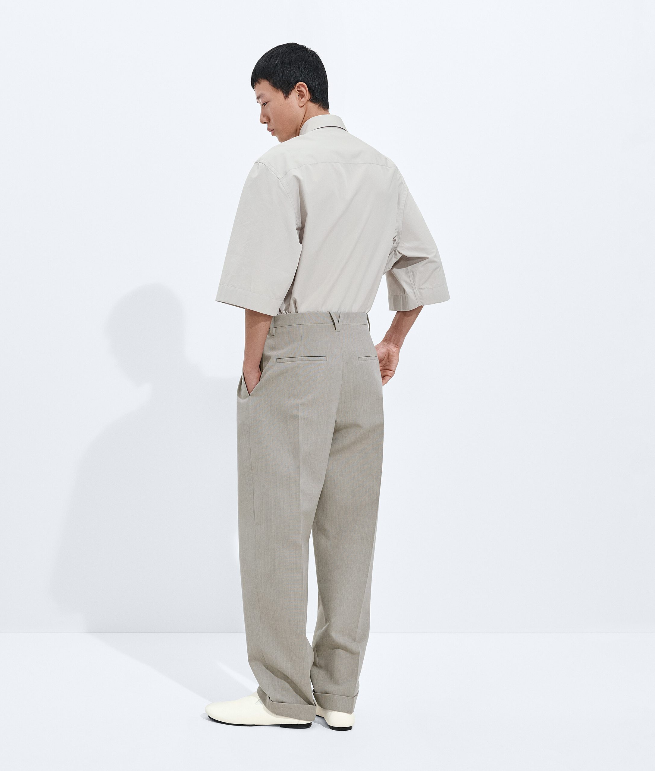 Wool Melange Pants - Image 3