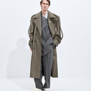 Light Wool Pinstripes Pants