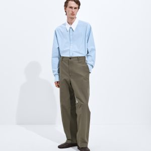 Compact Cotton Pants