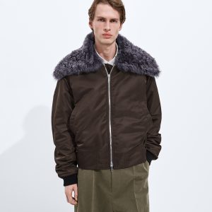 Padded Nylon Bomber