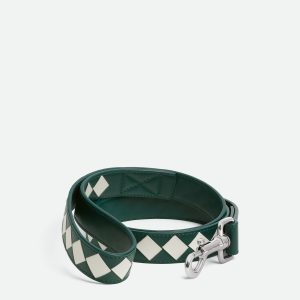Medium Intrecciato Dog Leash