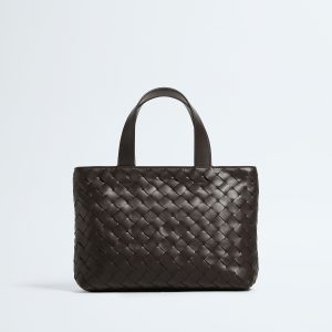Mini Intrecciato Zipped Tote