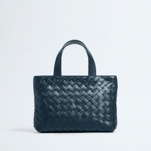 Mini Intrecciato Zipped Tote