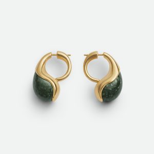 Drop Marble Earrings