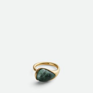 Small Drop Marble Ring