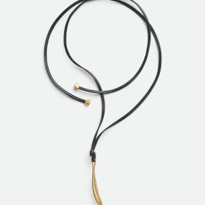Sardine Leather Necklace