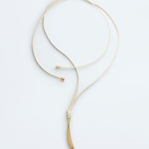 Sardine Leather Necklace